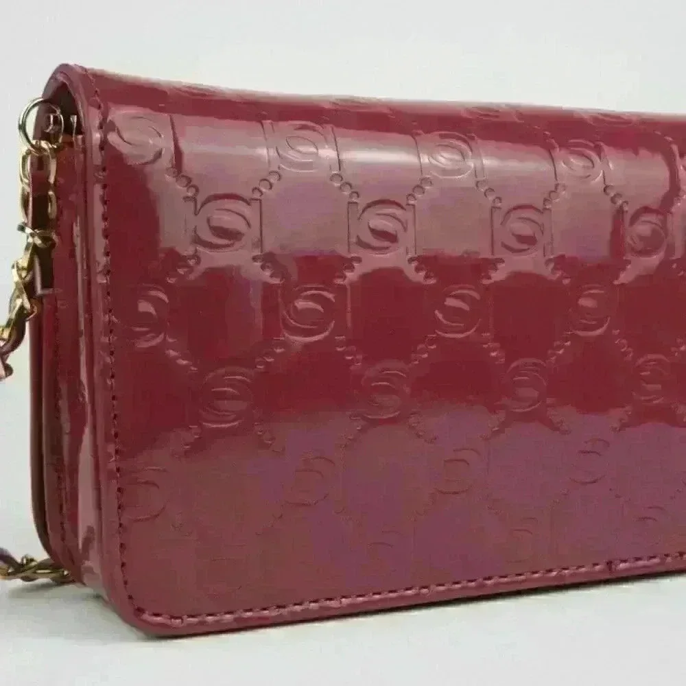 COPY - Bebe Womens Dana Embossed Crossbody Bag NWT $69 - Picture 4 of 8